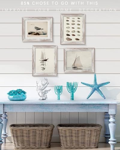 Retro Seashells Wall Art Cute Summer Art Print Vintage Larousse Illustration, Sea Life Wall Decor, Housewarming Gift, Sea Star, Shell Poster Trendy Beach House Decor, Coastal Wall Art(UNFRAMED 8x10in) - Image 6