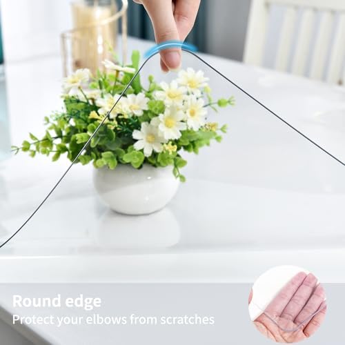 Clear Desk Mat, Non-Slip PVC Desk Protector Mat (23.6"*13.8") - Image 6