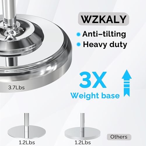 Polish Chrome Toilet Paper Holder Stand with Storage, 4 Extra Rolls - Image 5