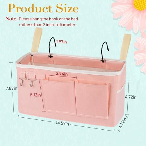 Bedside Caddy Bedside Storage Bag for Headboards/Bunk Bed - Image 4