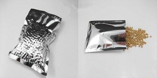 PABCK 500 Pack Silver Foil Pouch Open Heat Seal Mylar Bags 2.75x3.9 inch - Image 4