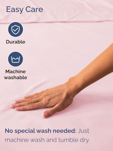 CGK Extra Deep Queen Single Fitted Sheet Only - Lavender Pink - Image 5