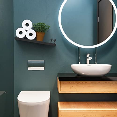Funny Toilet Paper Holder Floating Wall Shelf - Avalanche Design - Image 4