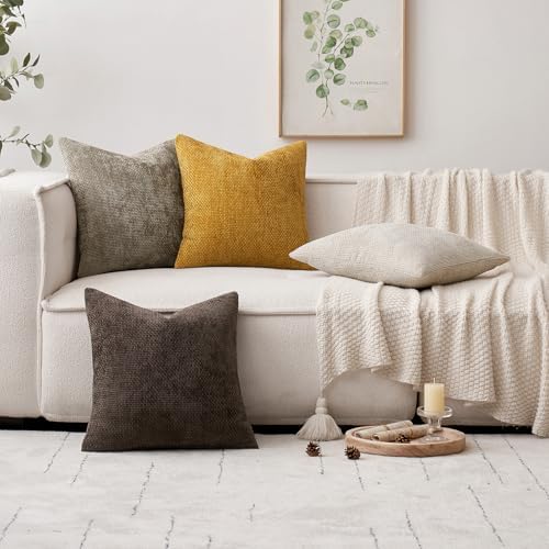 MIULEE Decorative Lumbar Throw Pillow Covers 12x20 in Mustard Yellow 2 Pack - Image 2