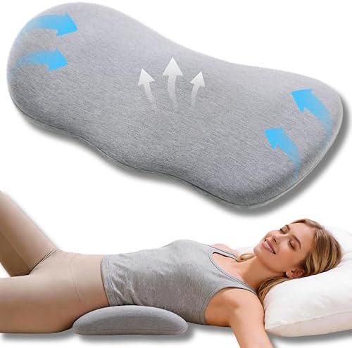 Lumbar Support Pillow for Sleeping - Back Pillow for Sciatica & Back Pain by AEGISPACE
