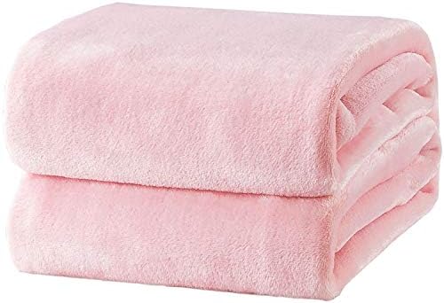 Bedsure GentleSoft Fleece Blankets King Size Pink - Valentines Blanket Soft Lightweight Plush Cozy Fuzzy Luxury Microfiber Throws, 108x90 inches by BEDSURE