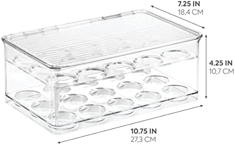 iDesign Stackable Coffee Pod Holder, Clear - Image 2