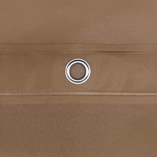 Barossa Design Brown Shower Curtain Liner Standard Size - Image 5
