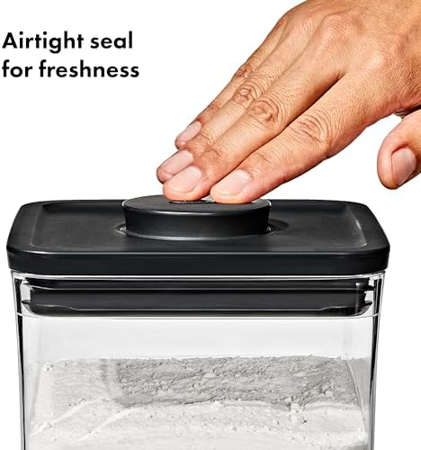OXO Good Grips POP Container, 2.8 qt / 2.6 L, Matte Black - Image 3