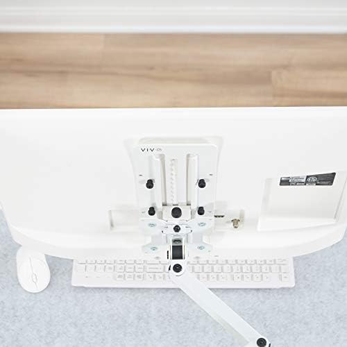 VIVO Height Adjustable VESA Adapter for Single 13 to 27 inch Monitor, Accessory Bracket Kit for Individual Screen, White, STAND-VAD3W - Image 7