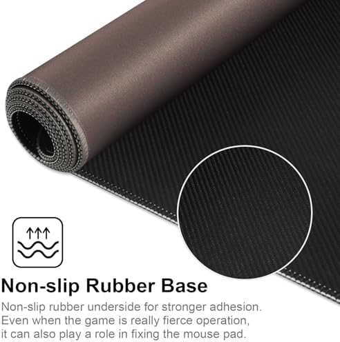 XXL Gaming Mouse Pad 35.4x15.7 Professional Large Mouse Pad & Computer Game Mouse Mat-90x40 Chocolateus - Image 3