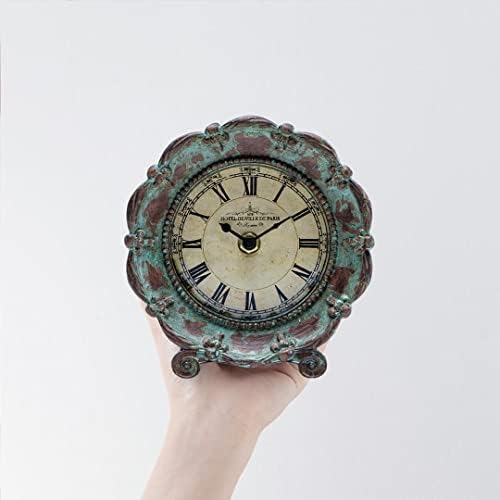 NIKKY HOME Vintage Table Clock Battery Operated for Home Decor - Image 2