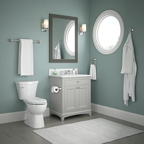 Delta Toilet Paper Holder | Spring Loaded | Brushed Nickel | Wall Mount | EsatoBathroom Accessories - Image 5