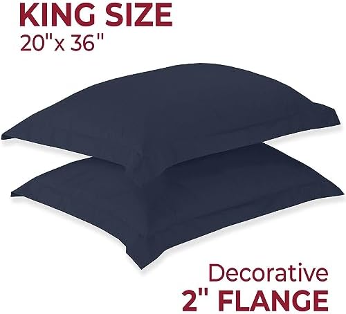 Mellanni Pillow Shams Set - 2 PC Iconic Collection - Image 2