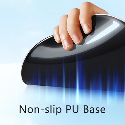 Ergonomic Mouse Pad with Wrist Rest, Gel Wrist Support Mousepad, Pain Relief Laptop Computer Mouse Pad, Non-Slip Mouse Pads for Office & Home (Pink) - Image 6
