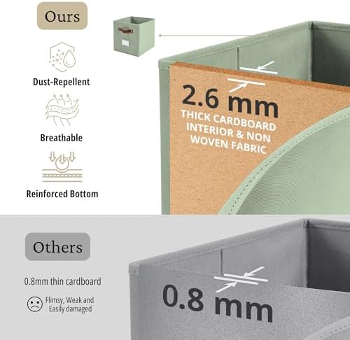 DECOMOMO Storage Bins, Storage Baskets for Shelves - Image 5
