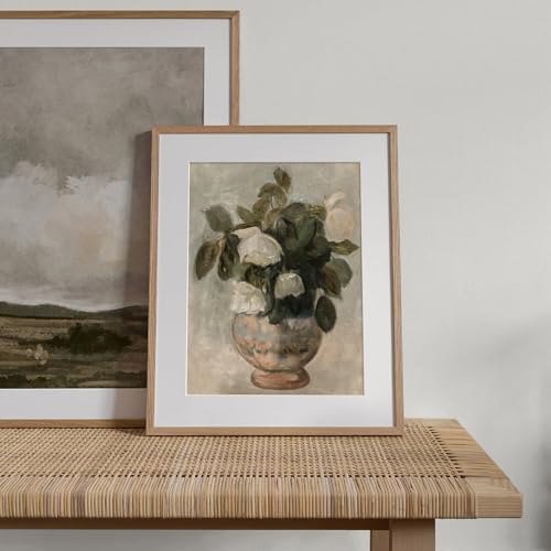 RETRART Vintage Wall Art, Vintage Floral Wall Art Prints - Vintage Flower Pictures Decor Aesthetic - Canvas Prints for Bedroom Living Room Bathroom Wall Decor - 11" x 14" Unframed - Image 2