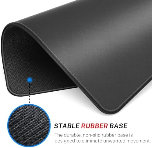 MROCO Essential Gaming Mouse Pad, 50% Expanded Size, 14 x 11 in, Black - Image 4