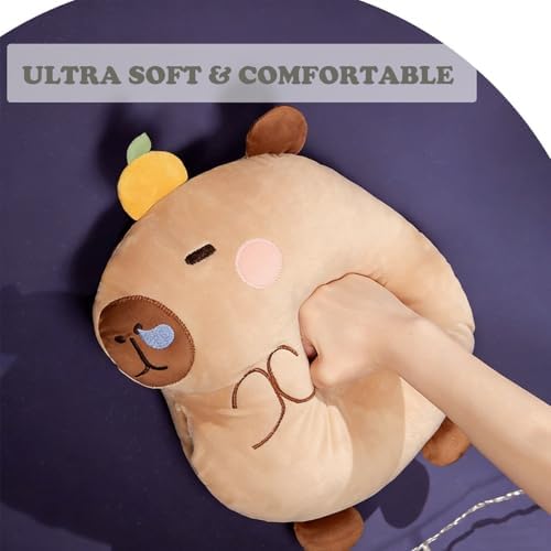 Cute Animal Plush Pillow with Hand Pocket - 3 in 1 Soft Stuffed Nap Pillow & Seat Cushion, with a Blanket, for Friends - Image 5