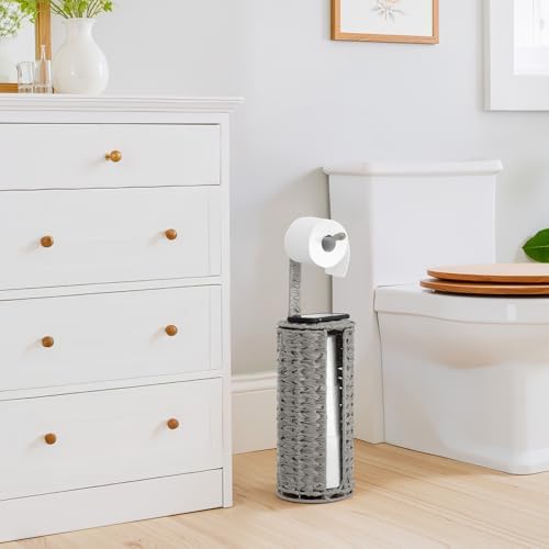 GRANNY SAYS Toilet Paper Storage, Free Standing Toilet Paper Holder Stand - Image 2