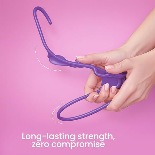Utopia Home Plastic Hangers 50 Pack – Space Saving Clothes Hanger Purple - Image 4