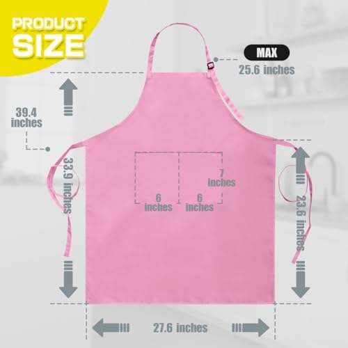 ROTANET Extra Large Apron for Men Cooking Adjustable, 2 Pockets, Waterproof - Image 2