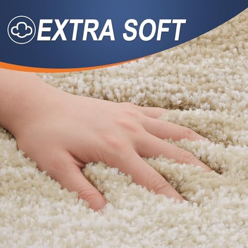 OLANLY Bathroom Runner Rug 47x17, Extra Soft Absorbent Microfiber Bath Rugs - Image 2