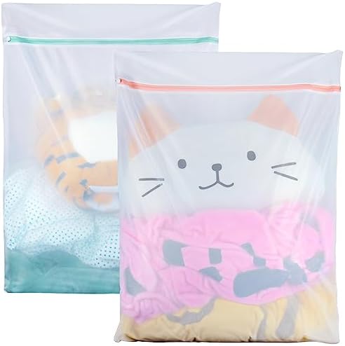Tenn Well 2Pk 31x23" Delicates Bag Fine Mesh Oversize for Washing by TennWell