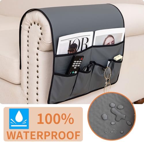 HAOMAIJIA Sofa Armrest Organizer, Remote Control Holder for Recliner Couch - Image 2