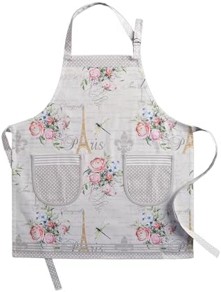 Maison d' Hermine Aprons for women with Pocket 100% Cotton (27.50"x31.50") by MaisondHermine