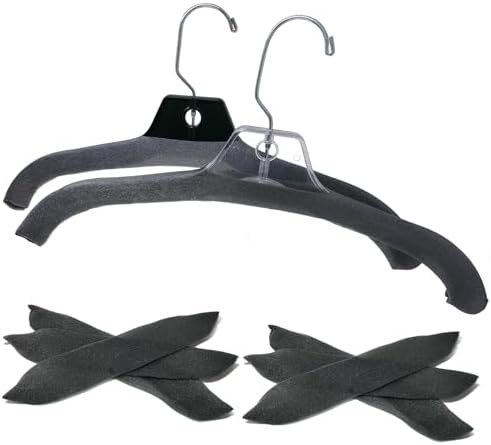 Foam Pad Hanger Covers, Charcoal Grey Foamies, 200 Pack by STOREFIXTURESDIRECT