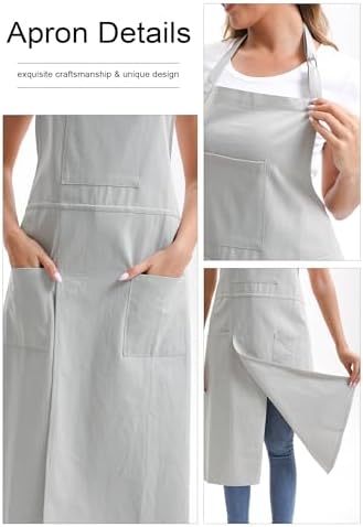 Nanxson Pottery Apron Split Leg with 3 Pockets & Adjustable Buckle - Image 5