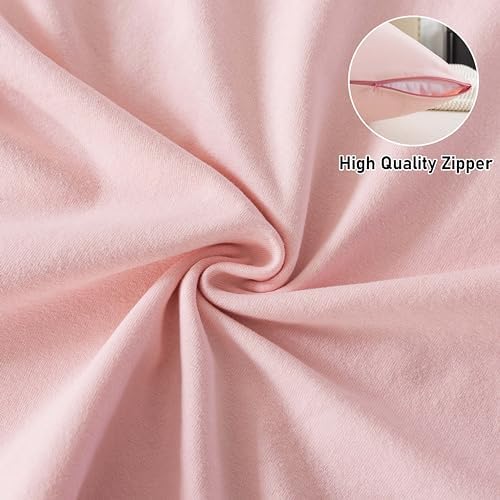 WhatsBedding Memory Foam Body Pillow with Cover, Long Bed Pillow for Adults - Image 2