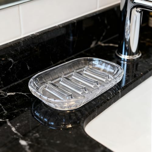 2 Pack Soap Dish Holder for Bar Soap, Bathroom Soap Dishes Bar Soap Holder - Image 4