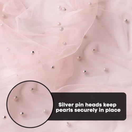 Artoid Mode 10-Pack Pearl Pink Gauze Table Runner 10FT Home Decor - Image 7