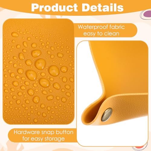 24 Pcs Leather Valet Tray, 12 Colors Portable Catchall Organizer, Jewelry Key Phone Wallet Coin Tray for Travel Entryway Desk Bedside Nightstand Storage - Image 3