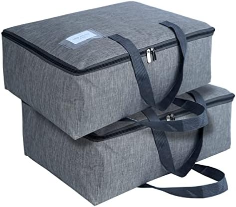 2 Pack Large Moisture-Proof Storage Moving Travel Bag Storage Container - Image 3