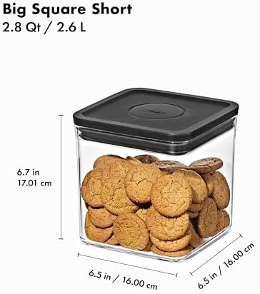 OXO Good Grips POP Container, 2.8 qt / 2.6 L, Matte Black - Image 7