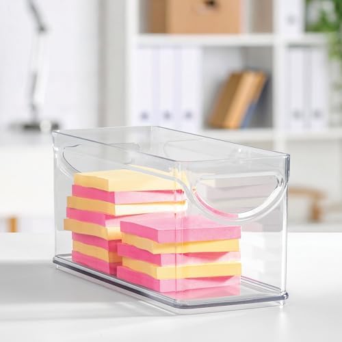 iDesign Narrow Pantry Bin, Set of 2, Clear - Image 6
