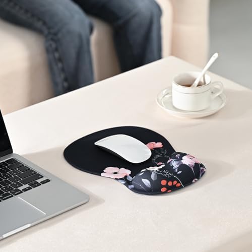 EooCoo Mouse Pad with Gel Wrist Rest, Ergonomic Mousepad Wrist Alignment - Image 6