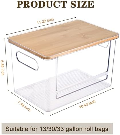 Trash Bag Dispenser Under Sink Organizer for Pantry, Kitchen - Image 2