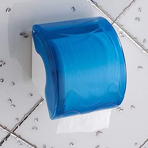 Wall Mounted Waterproof Paper Holder Bathroom Paper Roll Holder (White) - Image 5