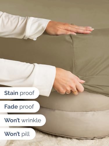 CGK Extra Deep King Single Fitted Sheet Only - Khaki - Image 4