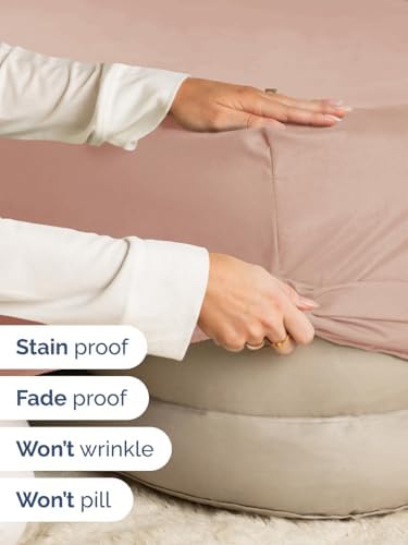 CGK Extra Deep King Single Fitted Sheet Only - Mauve - Image 4