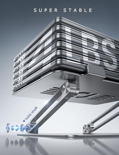 Lamicall Aluminum Laptop Stand for Desk for MacBook Air Pro Neo 10-17.3'' - Image 4