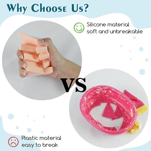 Silicone Soap Dish Self Draining with Suction Cups (Black, 2 Pack) - Image 5