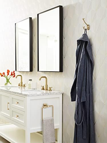 Amerock Vicinity Triple Prong Champagne Bronze Wall-Mounted Hook - Image 2