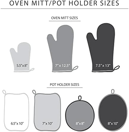 KitchenAid Asteroid Mini Oven Mitt Set, 5.5"x8", Dried Rose, 2 Piece - Image 6