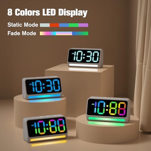 REACHER Extra Loud Alarm Clock for Heavy Sleepers Adults, Kids and Teens - Image 4