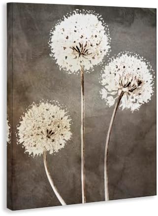 Fluffy Dandelion Wildflower, 16 x 20 Inch Canvas Wall Art - Image 3